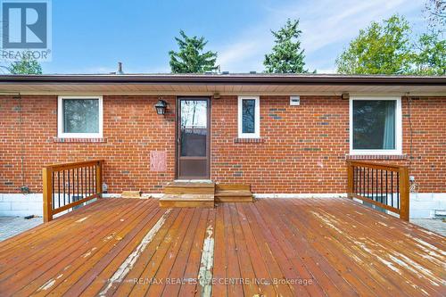 Lower - 86 Vista Boulevard, Mississauga, ON - Outdoor With Deck Patio Veranda With Exterior