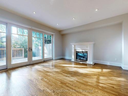 387 Old Orchard Grve, Toronto, ON - Indoor With Fireplace