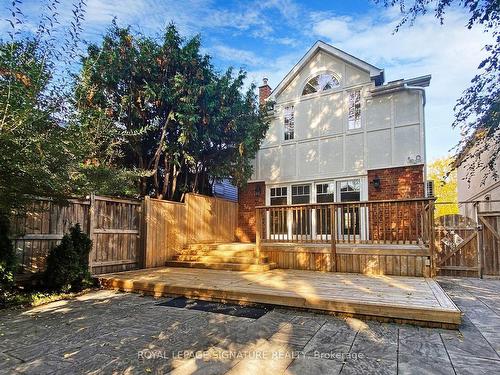 387 Old Orchard Grve, Toronto, ON - Outdoor With Deck Patio Veranda