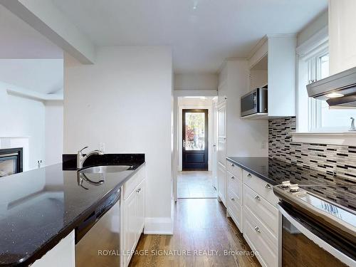 387 Old Orchard Grve, Toronto, ON - Indoor Photo Showing Kitchen With Upgraded Kitchen