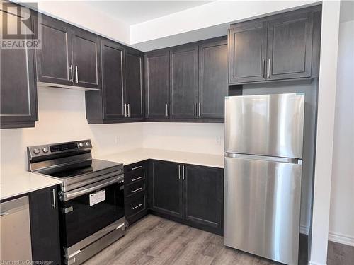 61 Soho Street Unit# 93, Stoney Creek, ON - Indoor Photo Showing Kitchen With Stainless Steel Kitchen