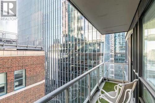 2411 - 70 Temperance Street, Toronto, ON - Outdoor With Balcony With Exterior