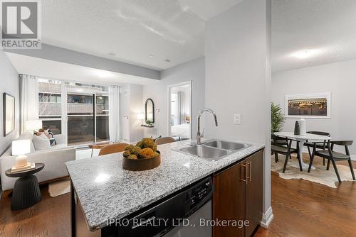 210 - 85 The Donway Way W, Toronto, ON - Indoor Photo Showing Kitchen With Double Sink