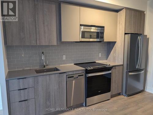 1116 - 1350 Ellesmere Road, Toronto, ON - Indoor Photo Showing Kitchen With Stainless Steel Kitchen With Upgraded Kitchen