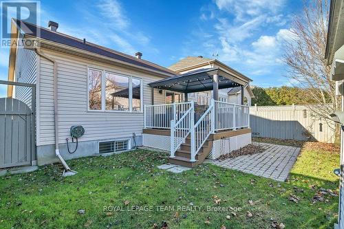 220 Allgrove Way, Ottawa, ON - Outdoor With Deck Patio Veranda With Exterior