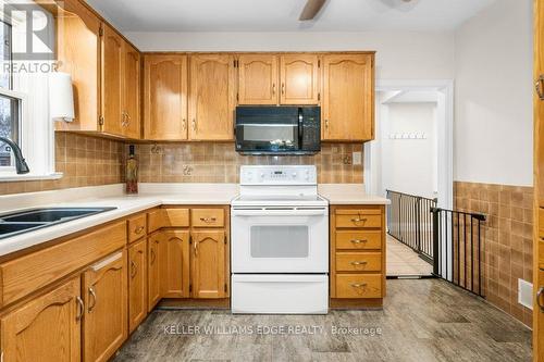 678 Brighton Avenue, Hamilton, ON - Indoor Photo Showing Kitchen With Double Sink