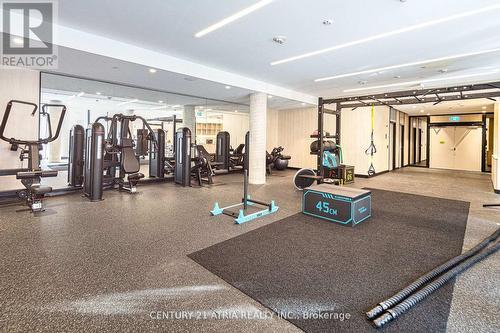 1718 - 2020 Bathurst Street, Toronto, ON - Indoor Photo Showing Gym Room