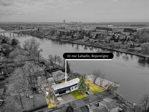 Photo aÃ©rienne - 32  - 32A Rue Labadie, Repentigny (Repentigny), QC - Outdoor With Body Of Water With View