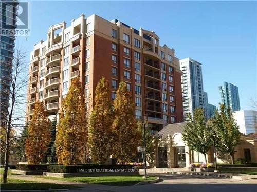 911 - 55 Harrison Garden Boulevard, Toronto, ON - Outdoor With Balcony With Facade