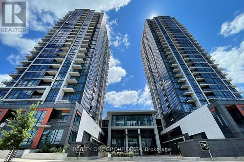 2304 - 55 Eglinton W Avenue, Mississauga, ON - Outdoor With Balcony With Facade