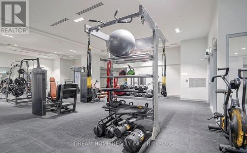 1810 - 3 Gloucester Street, Toronto, ON - Indoor Photo Showing Gym Room