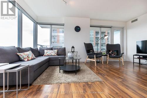 2507 - 59 Liberty Street, Toronto, ON - Indoor Photo Showing Living Room