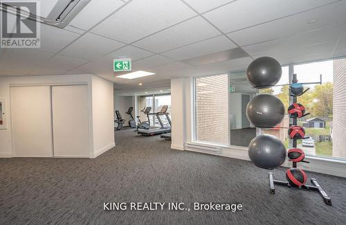 415 - 1 Falaise Road, Toronto, ON - Indoor Photo Showing Gym Room