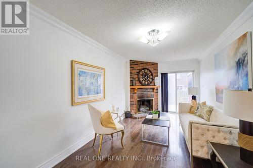 19 Dunbar Crescent, Markham, ON - Indoor Photo Showing Living Room With Fireplace