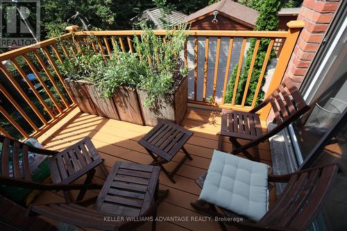 Upper - 74 Constance Street, Toronto, ON - Outdoor With Deck Patio Veranda With Exterior