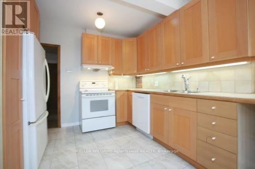 Upper - 74 Constance Street, Toronto, ON - Indoor Photo Showing Kitchen With Double Sink