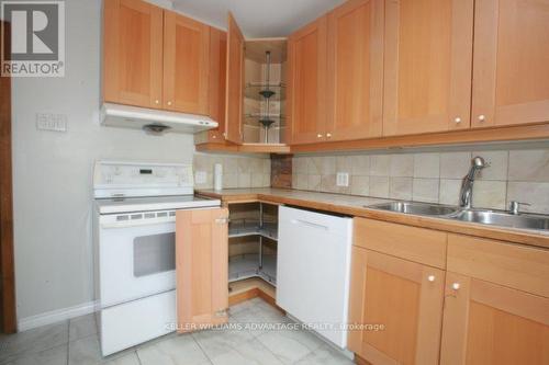 Upper - 74 Constance Street, Toronto, ON - Indoor Photo Showing Kitchen With Double Sink