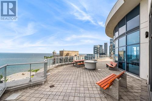 318 - 2095 Lake Shore Boulevard W, Toronto, ON - Outdoor With Body Of Water With Balcony With Deck Patio Veranda With View With Exterior