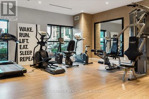 338 - 102 Grovewood Common, Oakville, ON - Indoor Photo Showing Gym Room