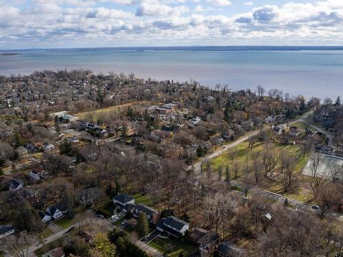 Aerial photo - 55 Av. Waverley, Pointe-Claire, QC - Outdoor With Body Of Water With View