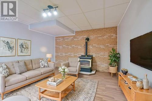 537 Huronia Road, Barrie, ON - Indoor Photo Showing Living Room With Fireplace