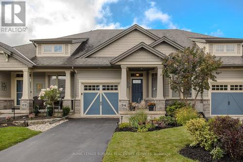 24 Manorwood Drive, West Lincoln, ON - Outdoor With Deck Patio Veranda With Facade