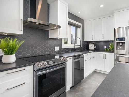 Kitchen - 6179 Rue Des Mûriers, Longueuil (Saint-Hubert), QC - Indoor Photo Showing Kitchen With Upgraded Kitchen