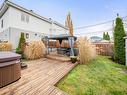 Backyard - 6179 Rue Des Mûriers, Longueuil (Saint-Hubert), QC  - Outdoor With Deck Patio Veranda With Exterior 