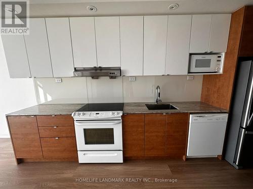 2306 - 121 Mcmahon Drive, Toronto, ON - Indoor Photo Showing Kitchen