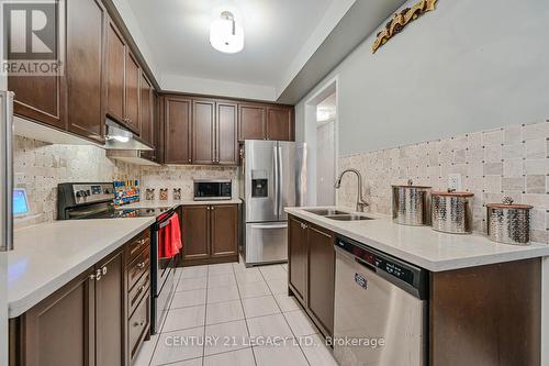 67 Zelda Road, Brampton, ON - Indoor Photo Showing Kitchen With Stainless Steel Kitchen With Double Sink