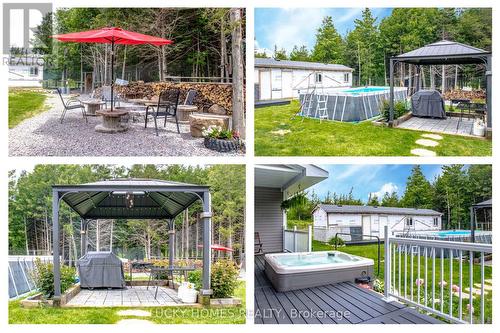 2916 Shannonville Road, Tyendinaga, ON - Outdoor With Above Ground Pool With Deck Patio Veranda With Backyard