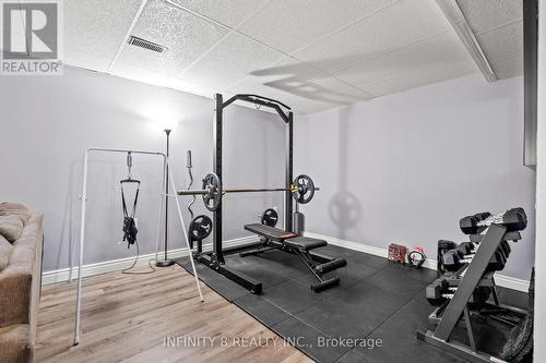 5938 Crimson Drive, Niagara Falls (220 - Oldfield), ON - Indoor Photo Showing Gym Room