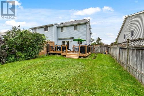 5938 Crimson Drive, Niagara Falls (220 - Oldfield), ON - Outdoor With Deck Patio Veranda With Backyard With Exterior