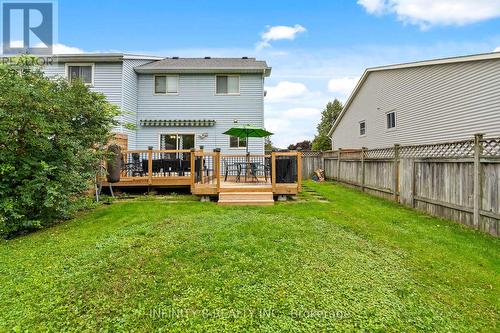 5938 Crimson Drive, Niagara Falls (220 - Oldfield), ON - Outdoor With Deck Patio Veranda With Backyard With Exterior