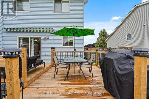 5938 Crimson Drive, Niagara Falls (220 - Oldfield), ON - Outdoor With Deck Patio Veranda With Exterior