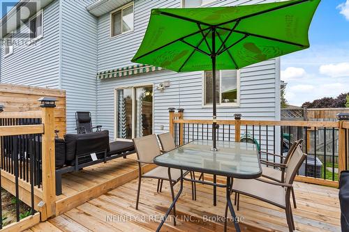 5938 Crimson Drive, Niagara Falls (220 - Oldfield), ON - Outdoor With Deck Patio Veranda With Exterior