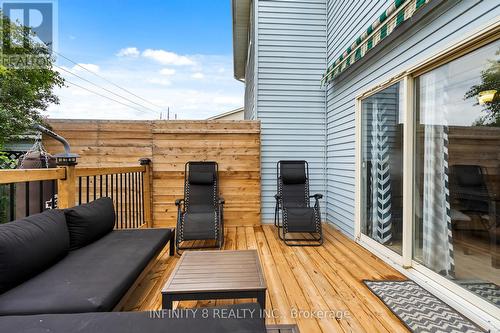 5938 Crimson Drive, Niagara Falls (220 - Oldfield), ON - Outdoor With Deck Patio Veranda With Exterior