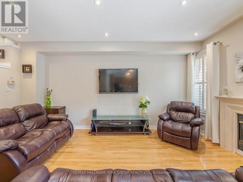 74 Thomas Legge Crescent, Richmond Hill, ON - Indoor Photo Showing Living Room With Fireplace