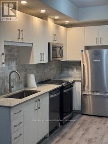 203 - 108 Garment Street, Kitchener, ON - Indoor Photo Showing Kitchen With Upgraded Kitchen