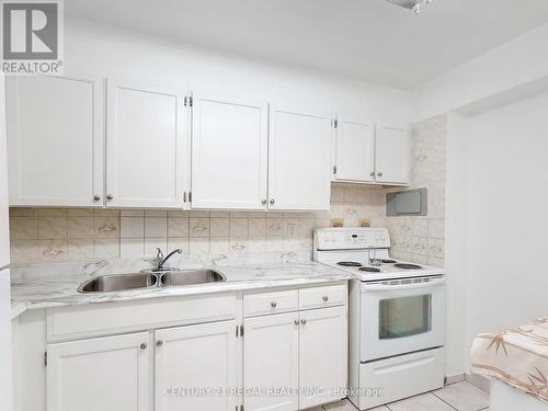 505 - 10 Parkway Forest Drive, Toronto, ON - Indoor Photo Showing Kitchen With Double Sink