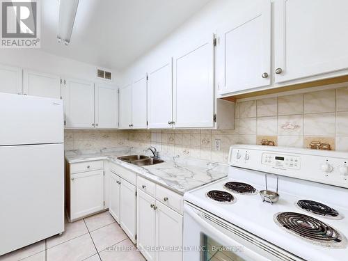 505 - 10 Parkway Forest Drive, Toronto, ON - Indoor Photo Showing Kitchen With Double Sink