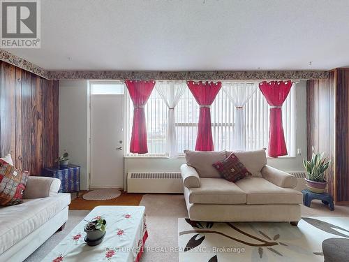 505 - 10 Parkway Forest Drive, Toronto, ON - Indoor Photo Showing Living Room