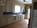 250 1St Street E, Leader, SK  - Indoor Photo Showing Kitchen With Double Sink 