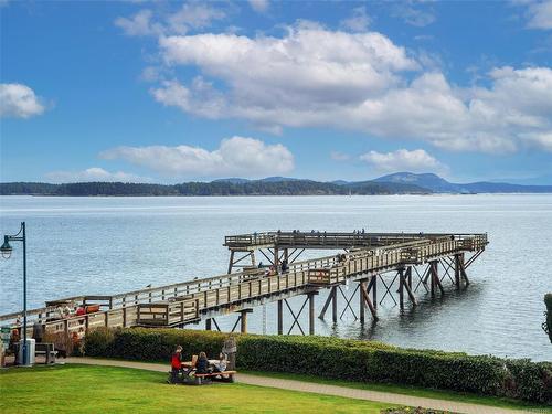 201-9776 Fourth St, Sidney, BC - Outdoor With Body Of Water With View