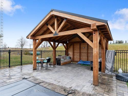 151116 12 Line, East Garafraxa, ON - Outdoor With Deck Patio Veranda With Exterior