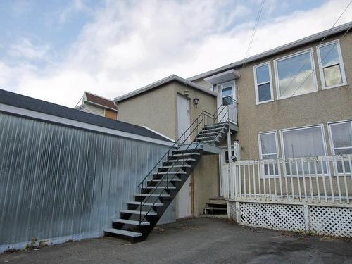 Back facade - 593  - 595 Rue Lambert, Shawinigan, QC - Outdoor With Deck Patio Veranda