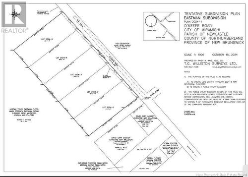 Lot 3 O'Keefe, Miramichi, NB 