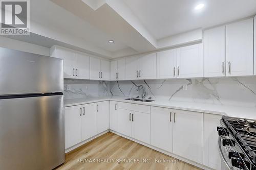 Lower - 50 Glebe Crescent, Brampton, ON - Indoor Photo Showing Kitchen With Double Sink