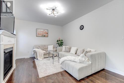 23 Barletta Drive, Vaughan, ON - Indoor Photo Showing Living Room With Fireplace