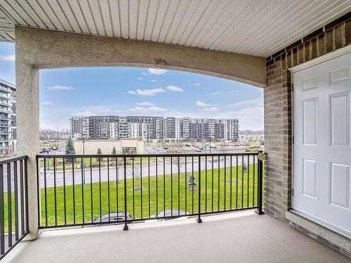 Balcony - 404-225 Rue Bohémier, Mascouche, QC - Outdoor With Exterior